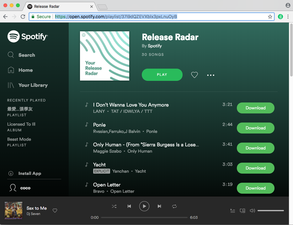 how to download spotify app on mac